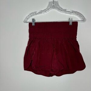 Free People the way home Athletic Shorts High-Waisted small